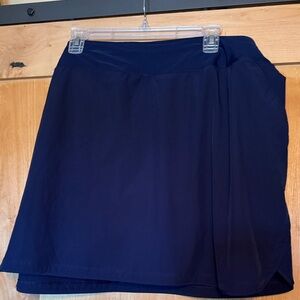 Lands' End Dark Blue Swim skort